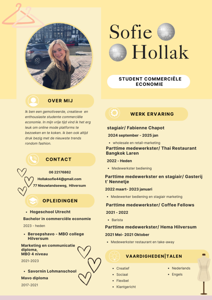 CV Sofie Hollak